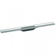 Hansgrohe RainDrain Flex Duschrinne 800 mm kürzbar für Wandmontage Edelstahl gebürstet