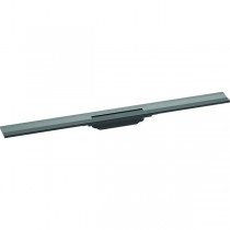 Hansgrohe RainDrain Flex Duschrinne 900 mm kürzbar für Wandmontage brushed black chrome