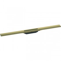 Hansgrohe RainDrain Flex Duschrinne 900 mm kürzbar zur freien Montage brushed bronze