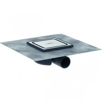 Hansgrohe RainDrain Spot Punktablauf 150 x 150 mm Rost BST