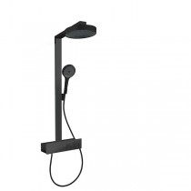 Hansgrohe Rainfinity Showerpipe 250 1jet EcoSmart mit ShowerTablet 350 Mattschwarz