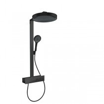 Hansgrohe Rainfinity Showerpipe 360 1jet mit ShowerTablet 350 Mattschwarz