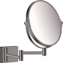 Hansgrohe Rasierspiegel AddStoris brushed black chrome 