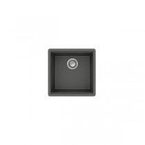 Hansgrohe S53 S530-F400 Einbauspüle 400 mit manueller Ablaufgarnitur Steingrau