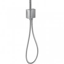 Hansgrohe Schlauchanschl.u.Brausenhalter Axor Edge Diamantschliff chrom m.Stabhandbr.