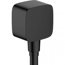 Hansgrohe Schlauchanschluss DN15 Fixfit E mit Rückflussverhinderer mattschwarz