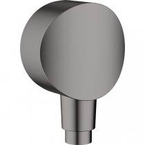 Hansgrohe Schlauchanschluss DN15 Fixfit S mit Rückflussverhinderer brushed black chrome