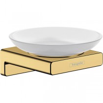 Hansgrohe Seifenschale AddStoris polished gold 
