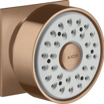 Hansgrohe Seitenbrause 1jet eckig Brushed Red Gold