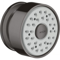 Hansgrohe Seitenbrause 1jet rund  Brushed Black Chrome