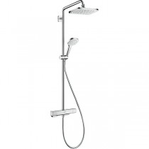 Hansgrohe Showerpipe Croma E 280 1jet EcoSmart 9 l/min chrom mit Brausethermostat