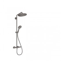 Hansgrohe Showerpipe Croma Select S 280 EcoSmart mit Raindance Handbrause brushed black chrome