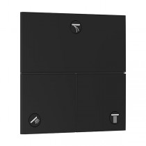 Hansgrohe ShowerSelect Comfort E Ventil Unterputz für 3 Verbraucher Mattschwarz