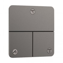 Hansgrohe ShowerSelect Comfort Q Ventil Unterputz für 3 Verbraucher Brushed Black Chrome