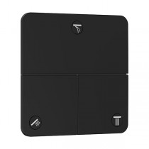 Hansgrohe ShowerSelect Comfort Q Ventil Unterputz für 3 Verbraucher Mattschwarz