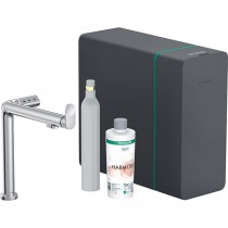 Hansgrohe SodaSystem 240 Aqittura M91 1jet Starter Set chrom