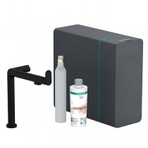Hansgrohe SodaSystem 240 Aqittura M91 1jet Starter Set Matt Black