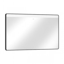 Hansgrohe Spiegel Xarita Lite Q 1200/30 m.hor.LED Beleuchtung Wandschalter Matt Black