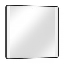 Hansgrohe Spiegel Xarita Lite Q 800/30 m.seitl.LED Beleuchtung Wandschalter Matt Black