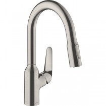 Hansgrohe Spültischmischer 180 Ausziehbrause M429-H180ST edelstahl-optik