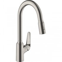 Hansgrohe Spültischmischer 220 Ausziehbrause M429-H220ST edelstahl-optik