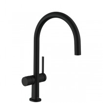 Hansgrohe Spültischmischer 220 Talis M54 Geräteabsperrv.1jet mattschwarz