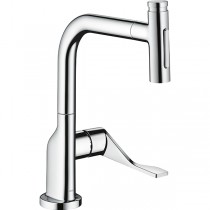 Hansgrohe Spültischmischer 230 Select 2jet Axor Citterio Ausziehbrause sBox chrom