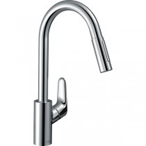 Hansgrohe Spültischmischer 240 Focus M41 Eco Ausziehbrause 2jet chrom