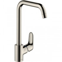 Hansgrohe Spültischmischer 260 Focus M41 Eco 1jet edelstahl-optik