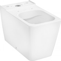 Hansgrohe Stand WC EluPura Q f.aufge.Spülka.640 wand.hor./vert.Abg.spülr.AFF weiß