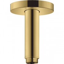 Hansgrohe Decken-Anschlussstück S DN15 100mm polished gold