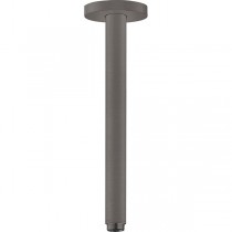 Hansgrohe Deckenanschluss S DN15 300mm brushed black chrome 