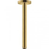 Hansgrohe Deckenanschluss S DN15 300mm polished gold 