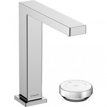 Hansgrohe Tecturis E 2-Loch Waschtischmischer 150 CoolStart mit Ablaufgarnitur Chrom