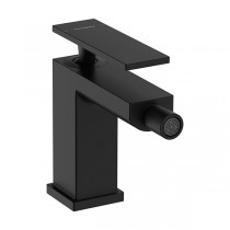 Hansgrohe Tecturis E Einhebel-Bidetmischer mit Zugstangen-Ablaufgarnitur Mattschwarz