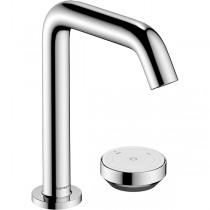 Hansgrohe Tecturis S 2-Loch Waschtischmischer 150 CoolStart mit Ablaufgarnitur Chrom