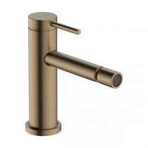 Hansgrohe Tecturis S Einhebel-Bidetmischer mit Zugstangen-Ablaufgarnitur Brushed Bronze