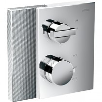 Hansgrohe Thermostat Unterputz Axor Edge F-Set Diamantschliff chr.mit Absperrv.