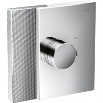Hansgrohe Thermostat Unterputz Axor Edge High Flow Fertigset Diamantschliff chrom