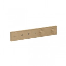 Hansgrohe Thermostat Unterputz RainSelect Fertigset 3 Verbraucher Brushed Bronze