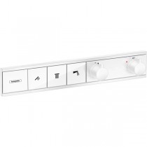 HG Thermostat Unterputz RainSelect Fertigset 3 Verbraucher mattweiss