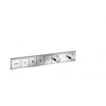 HG Thermostat Unterputz RainSelect Fertigset 4 Verbraucher verchromt