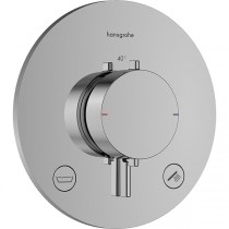 Hansgrohe Thermostat UP Ecostat Comfort S  Fertigset 2 Verb.m.Sicherungskombi.chr