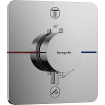 Hansgrohe Thermostat UP ShowerSelect Comfort Q Fertigset 2 Verb.m.Sicherungskombi. chr