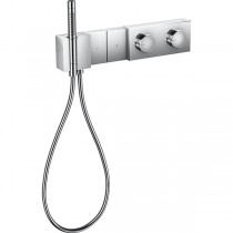 Hansgrohe Thermostatmodul Unterputz Select Axor Edge F-Set 2 Verbr.Diamantschliff chrom