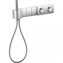Hansgrohe Thermostatmodul Unterputz Select Axor Edge F-Set 3 Verbr.Diamantschliff chrom