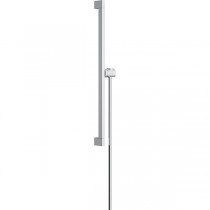 Hansgrohe Unica Brausestange E Puro 65 cm mit Easy Slide Handbrausehalter und Isiflex Brauseschlauch 160 cm Chrom