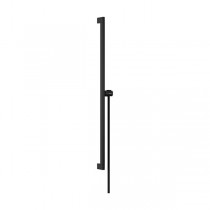 Hansgrohe Unica Brausestange E Puro 90 cm mit Easy Slide Handbrausehalter und Isiflex Brauseschlauch 160 cm Mattschwarz