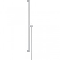 Hansgrohe Unica Brausestange S Puro 90 cm mit Easy Slide Handbrausehalter und Isiflex Brauseschlauch 160 cm Chrom