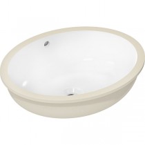 Hansgrohe Unterbauwaschtisch Xuniva D 450x350mm o.Hahnloch m.Überlauf weiß